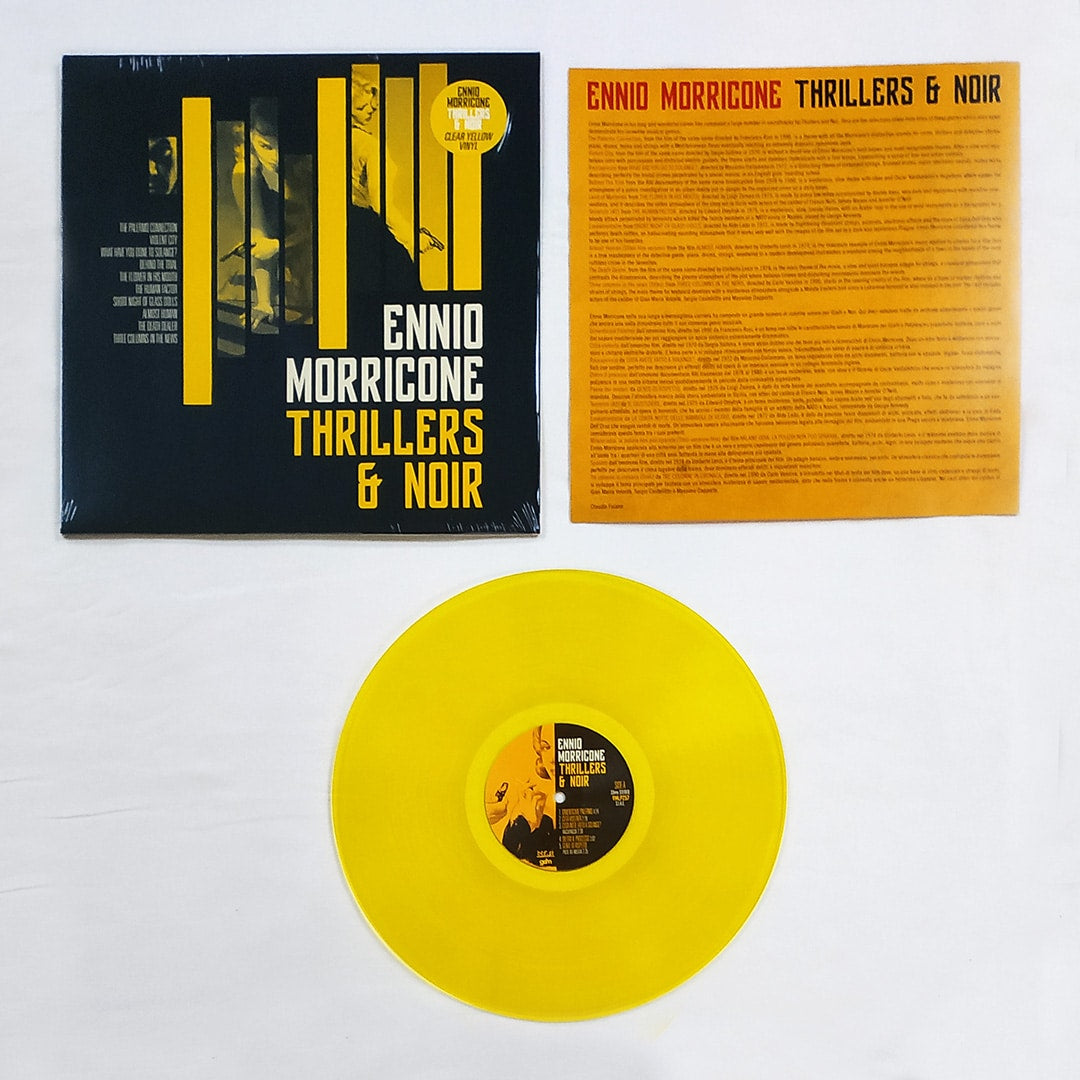 Ennio Morricone - Thrillers & Noir (Vinile Giallo Trasparente)